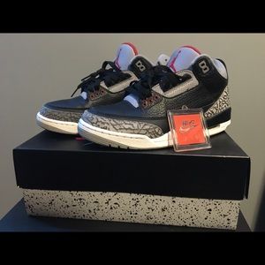 Jordan Retro 3 “Black Cement” (2018) Size 8.5